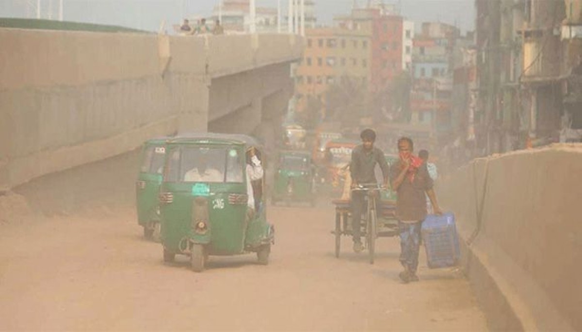 ঢাকার বায়ুর মানের আবারও অবনতি