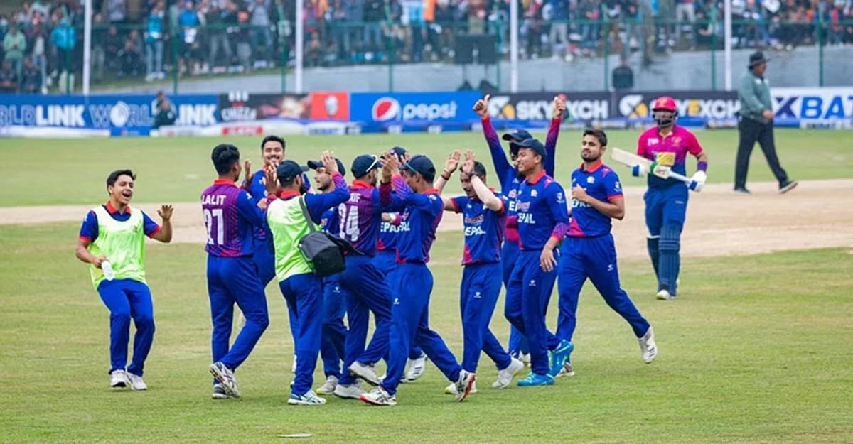 আমিরাতকে হারিয়ে প্রথমবার এশিয়া কাপে নেপাল