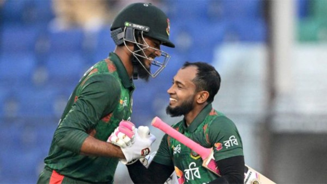 তানজিদ তামিম-রিশাদের ব্যাটে সিরিজ জয় বাংলাদেশের